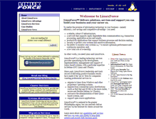 Tablet Screenshot of linuxforce.net